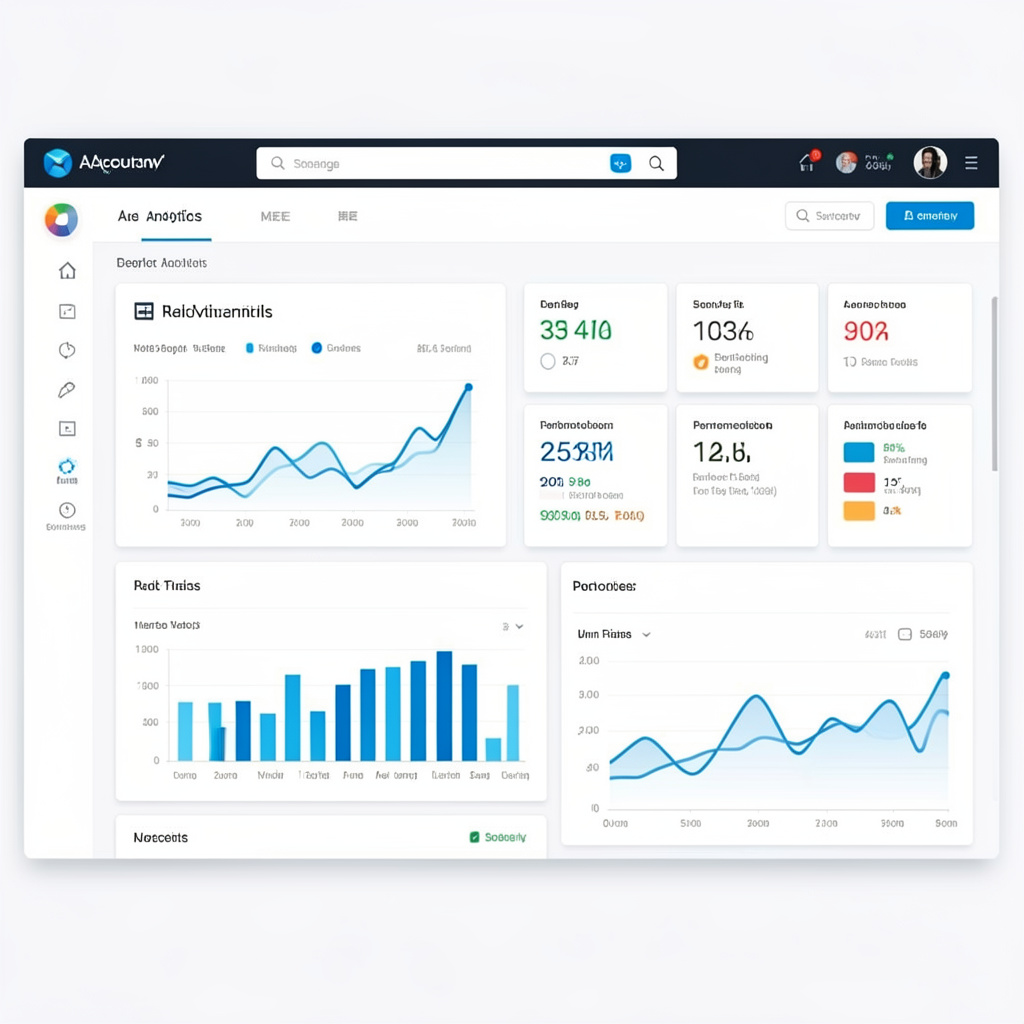 Advanced analytics dashboard with real-time metrics and performance insights
